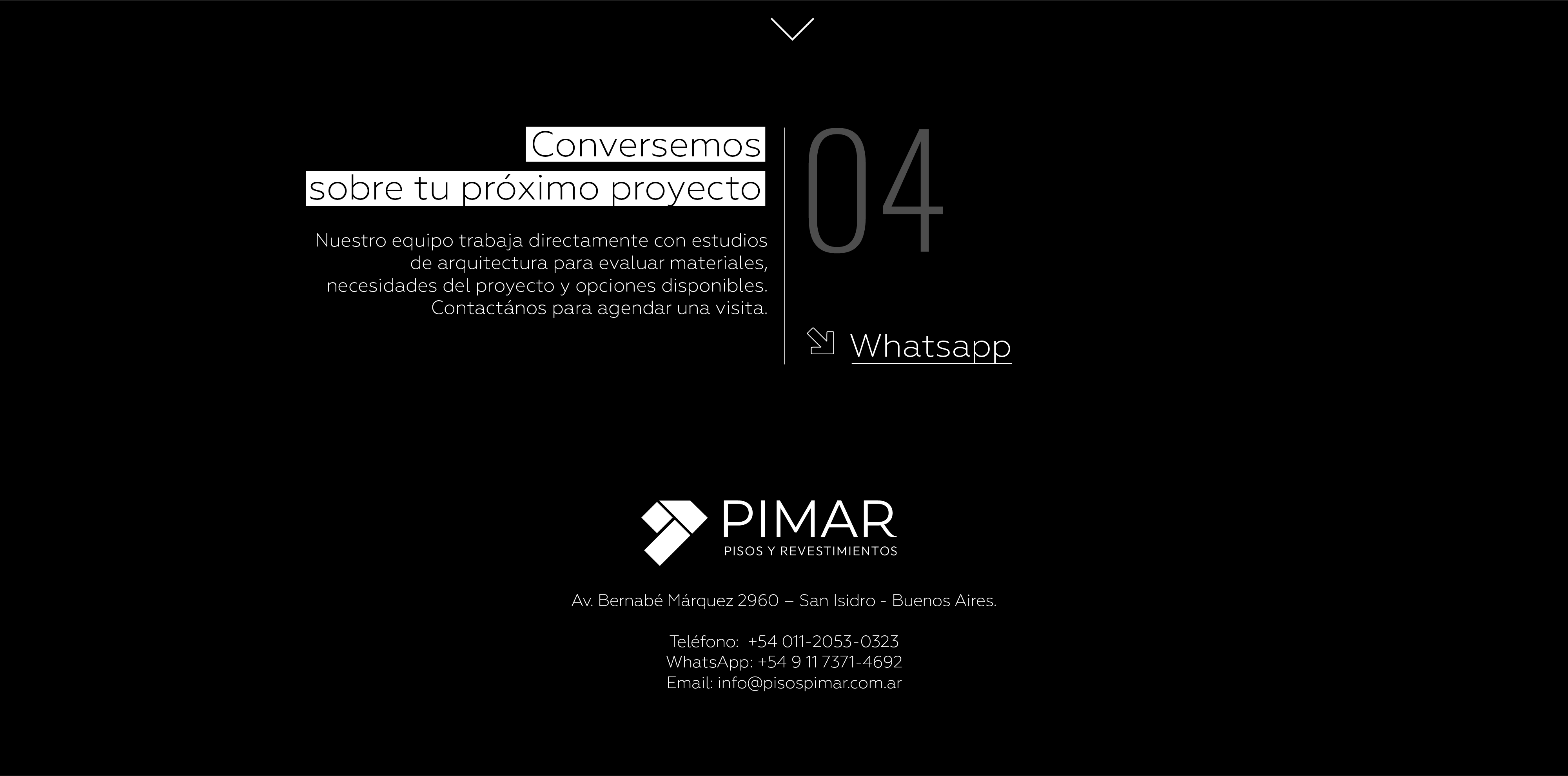 Conversemos sobre tu próximo proyecto